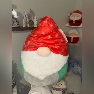 Guri the Christmas Gnome. 16” squishmallow.